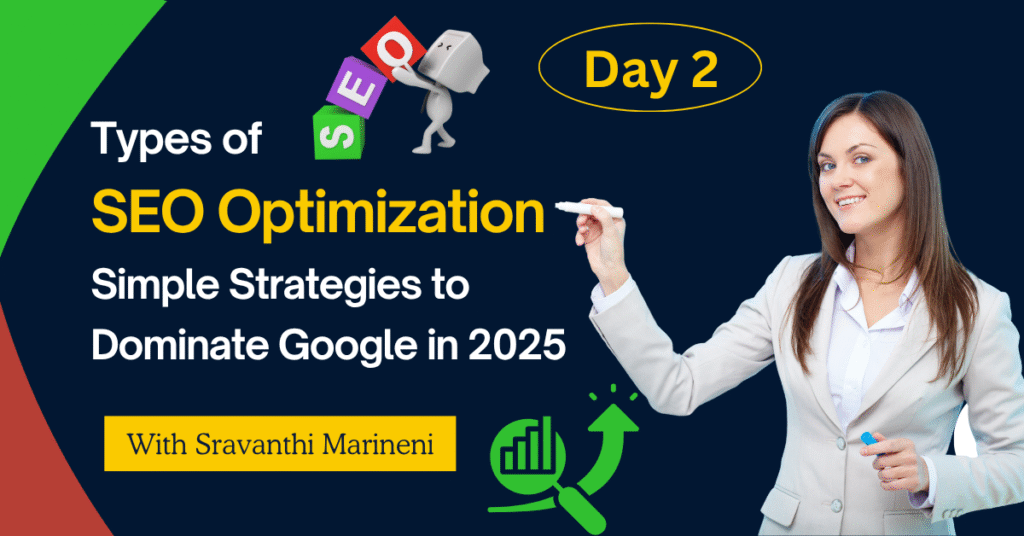 Types of SEO Optimization: Simple Strategies to Dominate Google in 2025